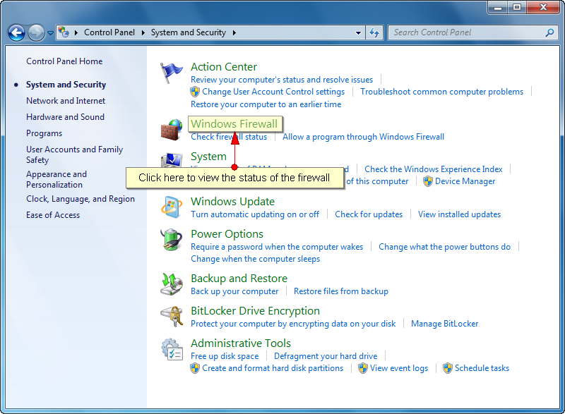 How Do I Open Tcp Ports In Windows Vista