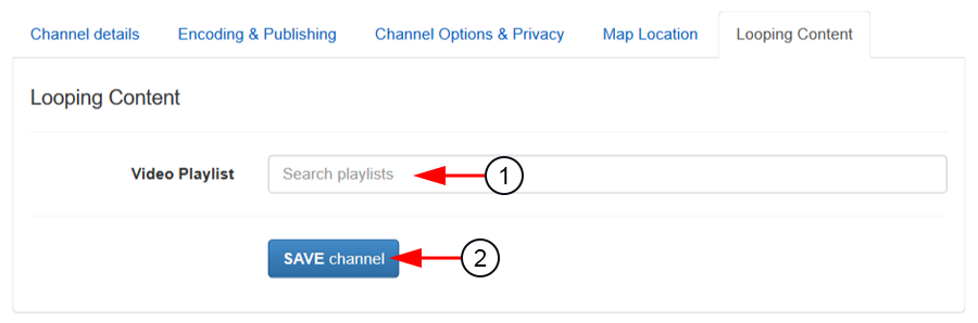 Looping Content Channel-2