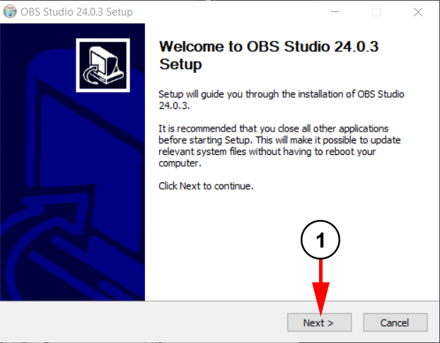 Install OBS-01