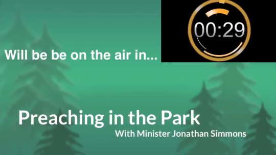 Preaching in the park.  Jul 27, 2025 10:03 AM