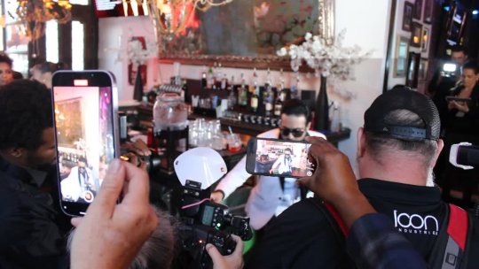 James Performing at Fenix TV in Hollywood CA.