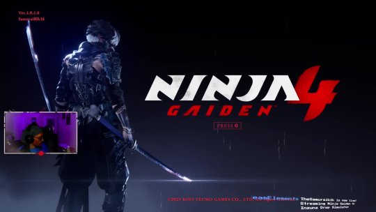 Livestream Ninja Gaiden 4 with The SamuraiBlk