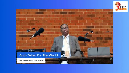 God's word for the world.   Apr 27, 2026 08:39 AM