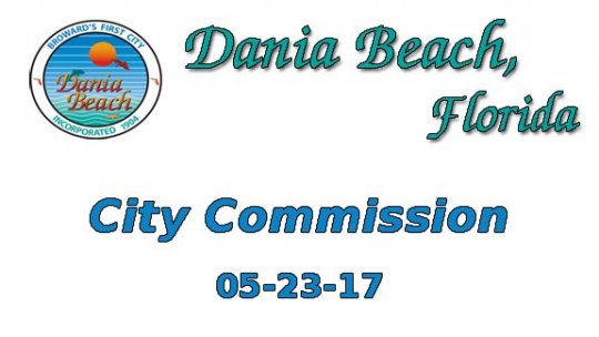 05 23 2017 Commission Meeting