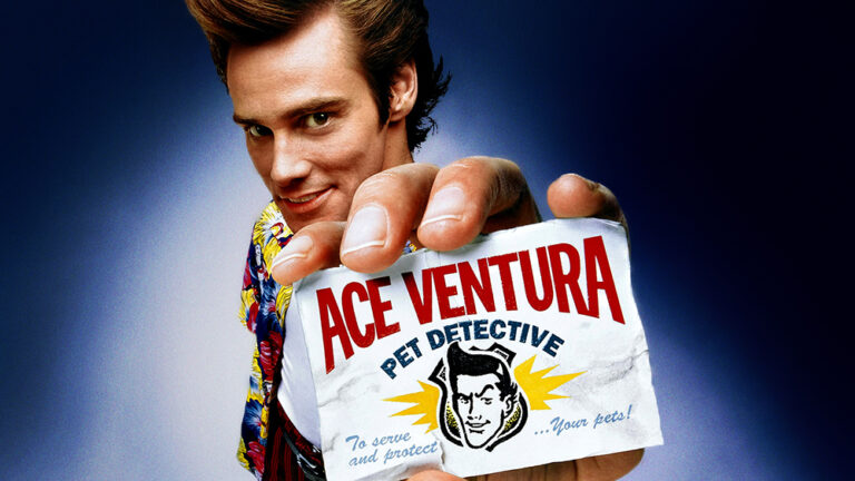 Stream “Ace Ventura: Pet Detective” starring  Jim Carrey